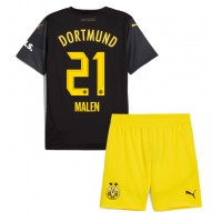 Dres Borussia Dortmund Donyell Malen #21 Preč pre deti 2024-25 Krátky Rukáv (+ trenírky)